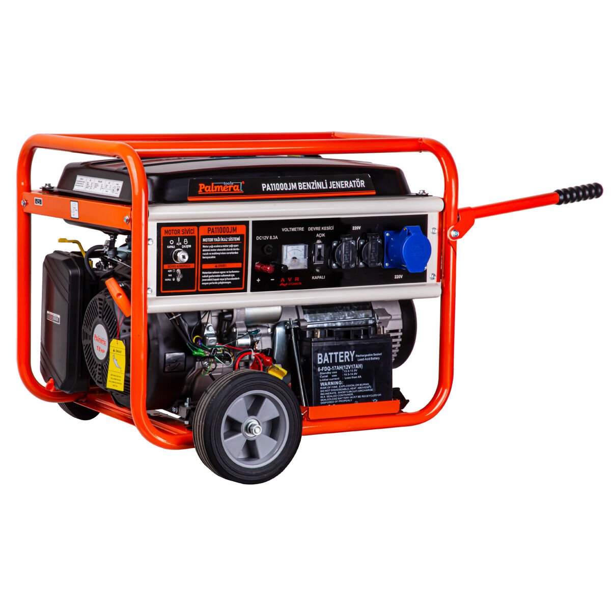 Palmera PA11000JM5Marşlı Monofaze 10,37KVA Jeneratör