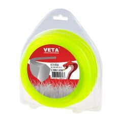 Misina VETA 3.3 mm 45 metre Sarı Renk 6 Köşe